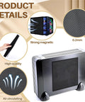 2 Pack 300x400mm Diy PC Case Dust Filter Nylon 80 Mesh With Magnetic Strip Easy Fit Dust Guard shown installed on computer case