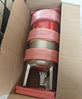Heavy Duty 300L Stainless Steel Automatic Pressure Tank Kit For Well Pumps packed in a box with protective foam.