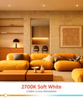 Fresh Br30 Led Bulb Four Pack Brings Straight Up Solid 650 Lumen Glow With Mellow 2700k Soft White Ambiance In Cozy Living Room