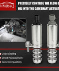 Camshaft Position Actuator Solenoid Valve Kit For GM Cars 2.0L 2.2L 2.4L Engines Fits Chevy Malibu Equinox Cobalt HHR Pontiac G6