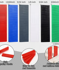 300 Pcs Plastic Flat Shims For Tile And Floor Leveling With Six Size Options From 3 64th Inch To 1 4th Inch Color Assortment