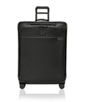 Briggs & Riley expandable spinner luggage black 29-inch softside with 360 wheels and CX compression.