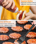Pro Grade Griddle Accessories Kit With Smash Burger Press Extra Thick Spatula And Turners 38-Piece Flat Top Grill Tools Pack for BBQ