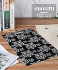 Heavy Duty Acrylic Clipboard With Black And White Tiger Print Thick Clear Clipboard For Office And Warehouse Fits Letter Size Papers Durable Writing Surface Easy Hanging Hole Sturdy Sleek Clipboard Accessory on desk