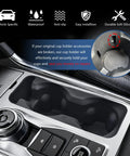Ford Explorer Cup Holder Inserts Non Slip Silicone Center Console Protector Organizer To Prevent Spills And Scratches No Mess For 2020 2021 2022 2023 2024 Interior Accessories.