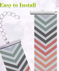 All Size Slider Clasp Jewelry Making Kit With Beading Tube Ends, Open Jump Rings, Lobster Clasps, Chain Extenders And More Findings In Silver, 6 Sizes For Necklaces And Bracelets, Perfect For Beadin, showing colorful beading design with silver chain extender