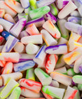 Multicolored Sparkplugs Disposable Ear Plugs NRR 33 Uncorded, Soft Foam Comfort Fit, Tapered Design For Easy Insertion