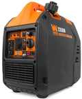 Ultra Quiet 2350 Watt Portable Inverter Generator With Fuel Shutoff Gas Powered Lightweight 39 Pound Unit Delivers 1900 Rated