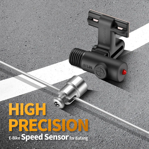 Speed Sensor Replacement For Mid Drive And Hub Motors Compatible With BBS01 BBS02 BBSHD shown on asphalt surface.