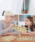 Teacher and student using Travel Map Number Line Set From Negative 20 To Positive 120 For Math Class 29 Pieces With Adhesive Dots