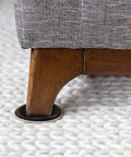 Heavy Duty Round Plastic Carpet Furniture Sliders Glide Your Couch Tables And Dressers Smooth As Butter Pads 3.5 Inches Wide under a sofa leg