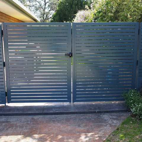 Dual Sided Lockable Magnetic Gate Latch Matte Black Zero Hassle Mounting On Wood Metal Vinyl Fence Posts view of modern fence gates with latch