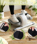 Two Pairs Bike Pedal Straps For Elliptical And Fixed Gear Machines, adjustable nylon straps on stationary bike