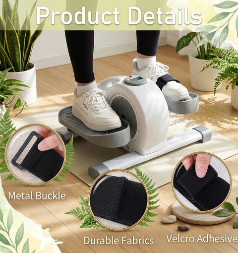 Two Pairs Bike Pedal Straps For Elliptical And Fixed Gear Machines, adjustable nylon straps on stationary bike