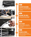 Get This Sick Camper Van Insulation Roll To Level Up Your Ride. 5X20 Ft Roll steps for installation and preparation process.