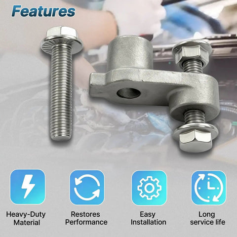 Exhaust Manifold Repair Clamp 926-610 Fit For Cadillac Chevy GMC Vehicles, bolts included, heavy-duty steel.