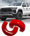 Chevy Colorado Trailboss Tow Hook Covers And GMC Canyon Silicone Rubber Upgrade Slick Plug And Play Durable Weatherproof Caps