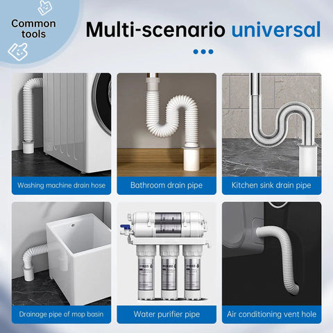 Six Pack Waterproof Duct Seal Putty Quick Wall Hole Repair Sealing Clay For Air Conditioning Drainage Pipes And Electrical Conduits Indoor And Outdoor Use Easy To Apply Crack Filler For Homeowners DIY Ready