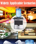 Game Changing Countertop Ice Maker That Cools Drinks Fast With Soft Chewy Nugget Ice Portable Slim Design in restaurant settings