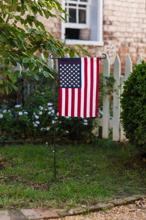 12x18 Double Sided All American Flag For Outdoors Patriotic Garden Flag With Embroidered Stars And Stripes in garden