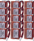 Six Volt 1650mAh Beefy Lithium Backup Battery Pack For MR J4 Servo CNC PLC Memory And Alarm Backup Power 15 pack