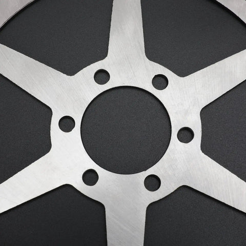 Close-up of 180mm Mini Bike Disc Brake Rotor With Pads Replacement For Baja Doodle Bug DB30 CT100U CC100X Engines Motovox MBX10 MBX11