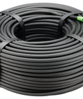 Coiled black 1/4-in drip irrigation distribution tubing, 250 ft roll