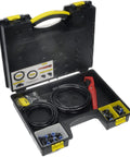 Fuel Line Repair Tech Tray With Steel To Nylon Adapters, open case showing components