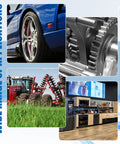 Wide range of applications for Four Pack KP002 Mounted Pillow Block Bearings in automotive, machinery, agriculture, and home use