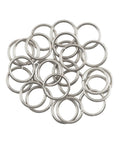 Fifteen Percent Silver Brazing Ring For Three Quarter Inch Copper Tubes Leakproof Joint Solder Ring Easy Fit Durable Copper Pipe Brazing Solution Pack Of Twenty Five, rings