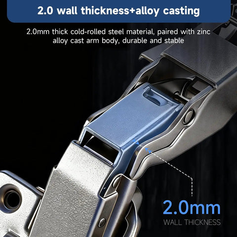 Two Pack 165 Degree Corner Cabinet Hinges With No Sweat Setup For Face Frame Kitchen Cupboards And Lazy Susan Folding Doors Soft Close Action Works Like A Charm