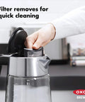 Cordless Glass Electric Kettle With 1.75 Liter Capacity Borosilicate Glass For Pure Taste LED Power Indicator