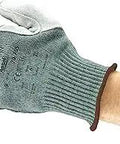ActivArmr 70-765 Heat Resistant Kevlar Gloves Built Tough As Nails With Leather Palm For Auto, Machinery, And Fabrication, Size 11, Gray
