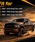 Beefed Up Thickened Third Brake Light Seal Gasket For Dodge Ram 1500 2009 2018 And Ram 2500 3500 2009 2022 3rd High Mount Stop Light Foam Rubber Seal For Tight Fit And Weather Protection, fit for Ram 1500 2500 3500