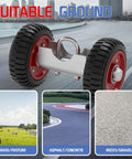 8 Inch Rolling Gate Wheel For Sliding Gates Heavy Duty Casters For Chain Link Gates Metal Fence Or Wooden Gates Durable
