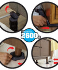 Heavy Duty Furniture Lifter With 4 Sliders For Easy Moving Of Heavy Furniture And Appliances Adjustable Height 660 Lbs