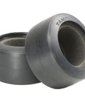 F104 Hollow Chamber Tires Soft Rear 2 Pack For RC Car Chassis shown close up with soft winter-grade rubber texture