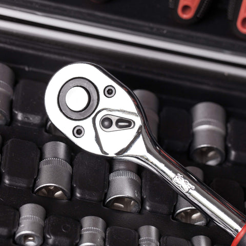 10 Inch Dual Direction Gear Ratchet With One Half Inch Drive Built Tough From Forged Chrome Vanadium Steel Heat Treated
