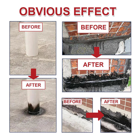 Go To Spray Sealant For Roofs And Gutters Quick Leak Stop Barrier Coating Drywall Gap Filler Window Frame Tile Concrete effect
