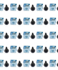 Rock Solid Go To 50 Pack 10 32 Thread Server Rack Screws With Dead Easy Zinc Slide On Cage Nuts For 19 Inch Server Racks And Chassis Enclosures Black And Silver Hardware Kit arranged in rows.