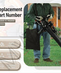 Leaf Blower Shoulder Bag Replacement Compatible With Black And Decker BV3600 BV3800 BV5600 BV6000 LH4500 90560020-01 90539053