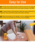Instructions on using Real Deal Natural Beeswax Furniture Polish And Conditioner Non Toxic Wood Cleaner And Restorer For Hardwood Tables Takes Your Piece From Drab To Fab With A Smooth As Silk Finish 8 79 Fl Oz.