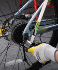 Pro Grade Derailleur Hanger Alignment Gauge Tool for Bicycle, stainless steel, adjusting gear on bike wheel