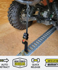 Heavy Duty Retractable Ratchet Straps For E Track And Bolt On Mounting Pack Of 2 1 Inch By 6 Feet 4000 Lbs Break Strength