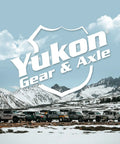 Yukon Gear & Axle vehicles in snowy mountains showcasing off-road capabilities and rugged design.
