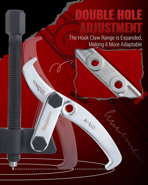 Beefy Gear Puller Set 3 Inch 4 Inch 6 Inch 8 Inch With 2 Jaw And 3 Jaw Reversible Jaws Heavy Duty CrV Steel Bearing Puller Kit