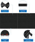 Heavy Duty Magnetic Screen Door For Two Car Garage With Upgraded PET Mesh Four Roll Up Straps Fits 196 By 98 Inches