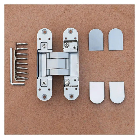 Hidden Door Concealed Hinge 3D Adjustable With Soft Close No Fuss Quiet Performance One Color Finish Durable Steel Construction Easy Install