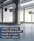 Next Level Concrete Sealant Brings Badass High Gloss Protection For Waterproofing Brick Terrazzo garage floors with a glossy shine.
