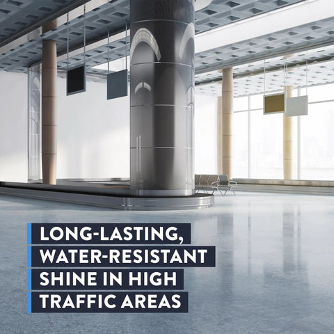 Next Level Concrete Sealant Brings Badass High Gloss Protection For Waterproofing Brick Terrazzo garage floors with a glossy shine.